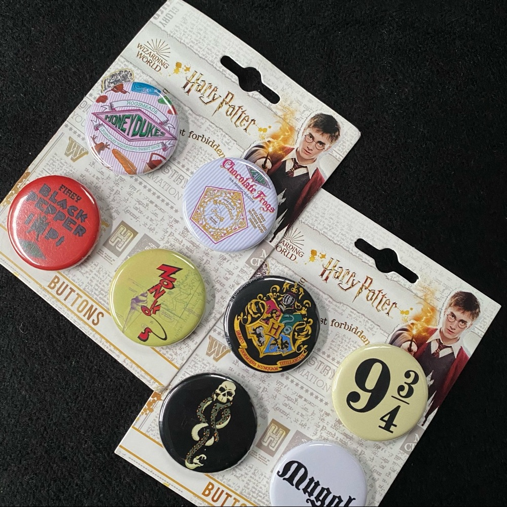 Harry Potter Button Pins